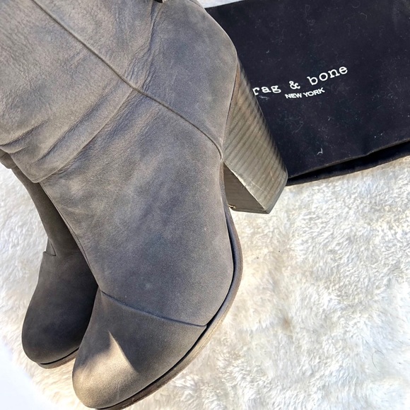 *Rag & Bone | Newbury SuedeHeeled Booties 6.5 - Picture 13 of 16